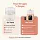 PortaPure 6 in 1 Steam Sterilizer  with Remote Control | Baby Bottle Sterilizer, Breast milk thawing ,Travel Friendly | For Bottles, Pump Parts & Baby accessories