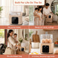 PortaPure 6 in 1 Steam Sterilizer  with Remote Control | Baby Bottle Sterilizer, Breast milk thawing ,Travel Friendly | For Bottles, Pump Parts & Baby accessories