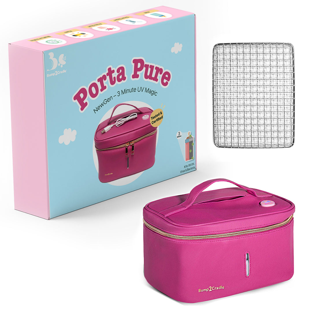 Porta Pure Portable UV Sterilizer for Bottles & More – Exclusive at Bump2Cradle