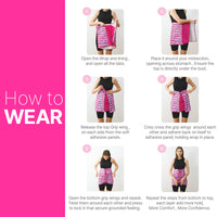 Tum Tuk Postpartum Belly Control Belt  3 in 1 post C section / Natural Birth Support Recovery Wrap / Waist Shaper / Maternity Gridle For New Moms