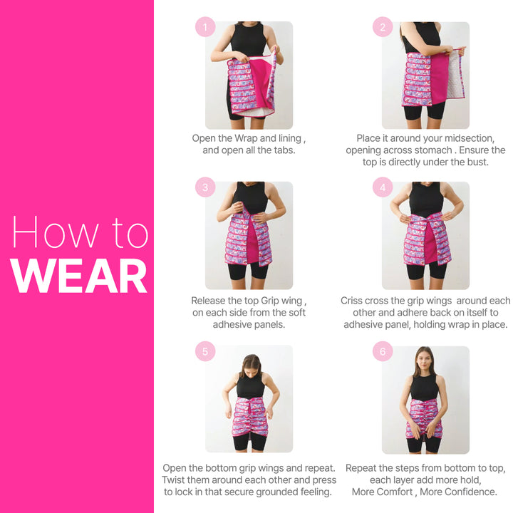 Tum Tuk Postpartum Belly Control Belt  3 in 1 post C section / Natural Birth Support Recovery Wrap / Waist Shaper / Maternity Gridle For New Moms