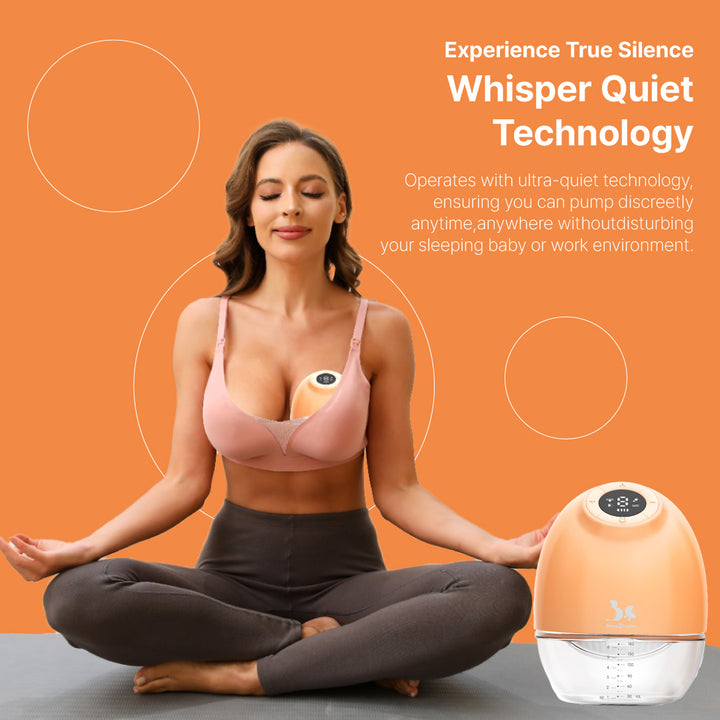 PumpNGo - GenZ Invisible Pumping Anytime Anywhere... (Whisper Quiet Technology, Painfree Latch Technology, Automatic Nipple Corrector